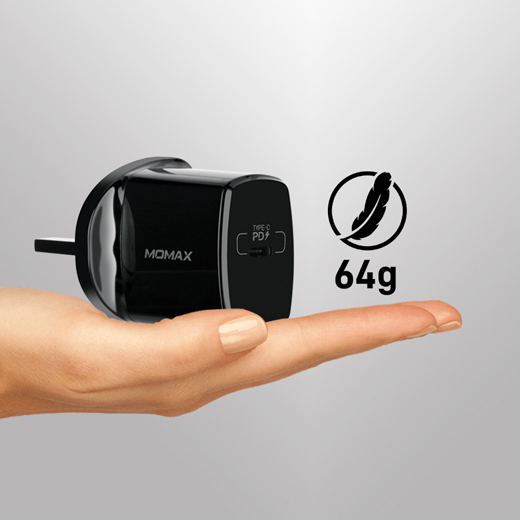Быстрое зарядное устройство Momax ONE Plug Type-C PD 18W