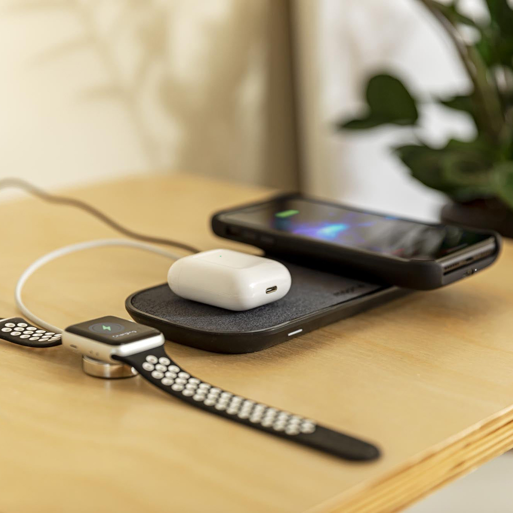 Беспроводная зарядка Mophie 2 в 1 Wireless Charging Pad