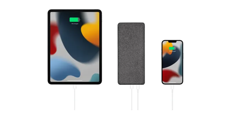 Повербанк Mophie Powerstation Pro USB-C Grey 20000mAh 45W купить