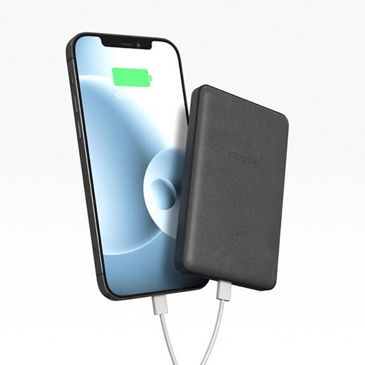 Повербанк с беспроводной зарядкой Mophie snap+ juice pack mini