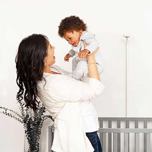 Розумна видеоняня Nanit Plus Smart Baby Monitor Camera Sleep Tracker & Wall Mount