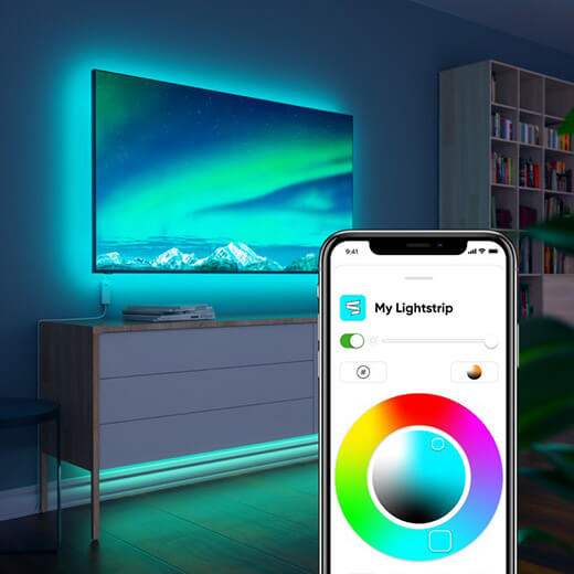 Дополнительная умная светодиодная лента Nanoleaf Essentials Lightstrip Expansion Apple HomeKit (1 м)