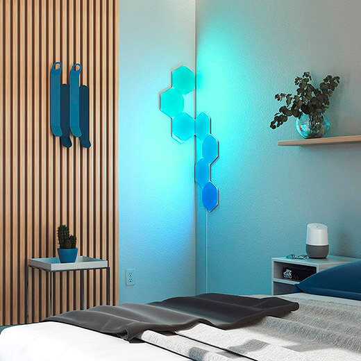 Жорсткі лінкери Nanoleaf Shapes Rigid Linkers для підключення додаткових панелей (9 шт)
