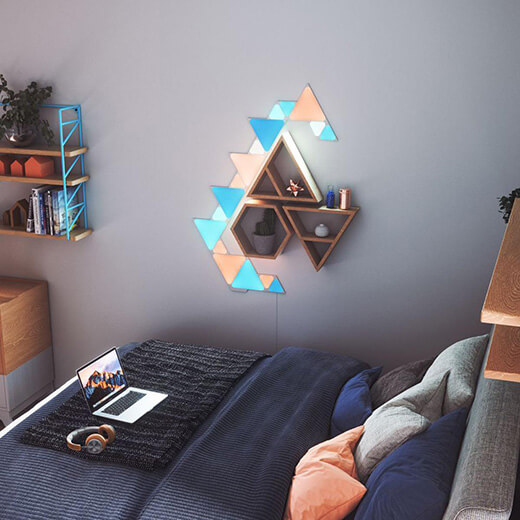 Дополнительные светодиодные модули Nanoleaf Shapes Triangles Expansion Pack HomeKit (3 модуля)