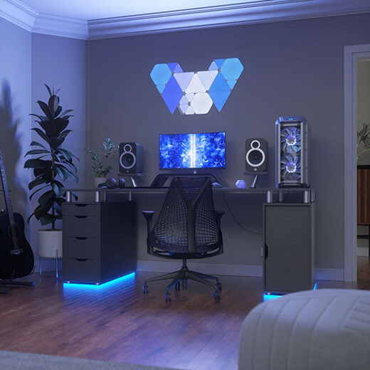 Дополнительные светодиодные модули Nanoleaf Shapes Triangles Expansion Pack HomeKit (3 модуля)