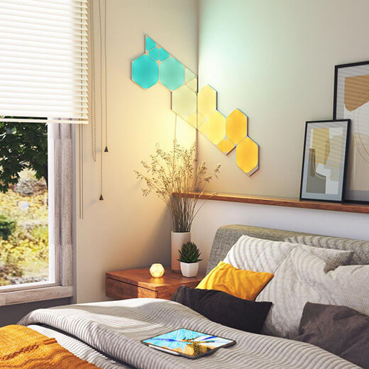 Дополнительные светодиодные модули Nanoleaf Shapes Triangles Expansion Pack HomeKit (3 модуля)