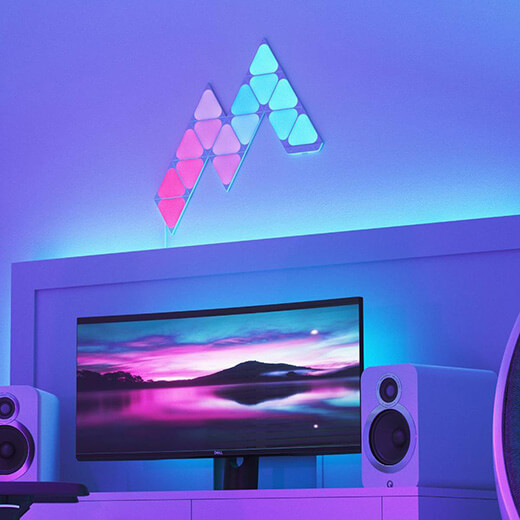 Дополнительные светодиодные модули Nanoleaf Shapes Triangles Expansion Pack HomeKit (3 модуля)