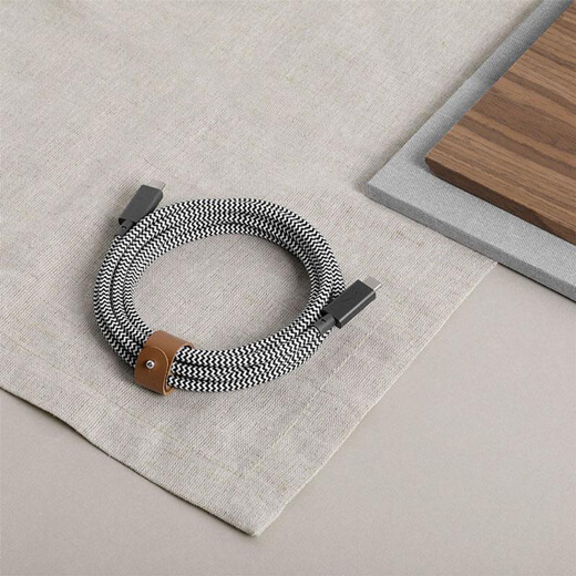 Зарядний кабель Native Union Belt Cable Pro USB Type-C to USB Type-C 2.4м