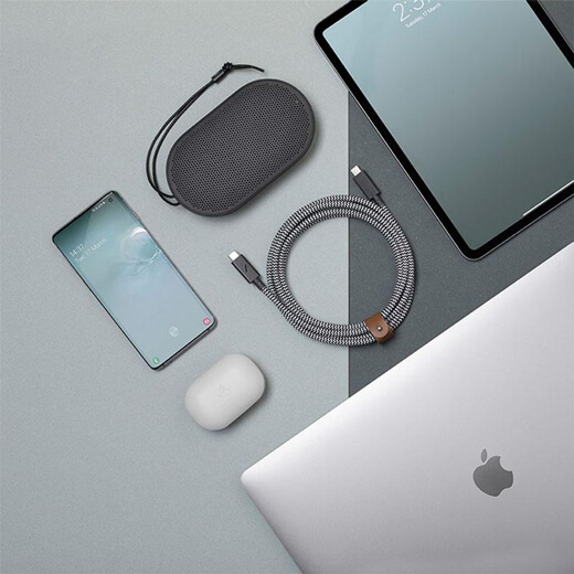 Зарядний кабель Native Union Belt Cable Pro USB Type-C to USB Type-C 2.4м