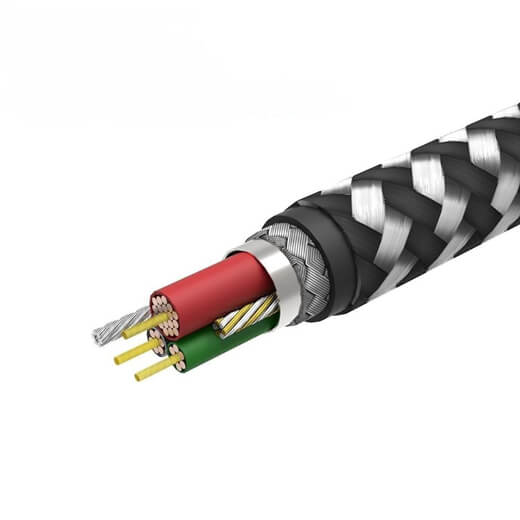 Зарядний кабель Native Union Belt Cable USB-C to USB-A 1.2m Zebra
