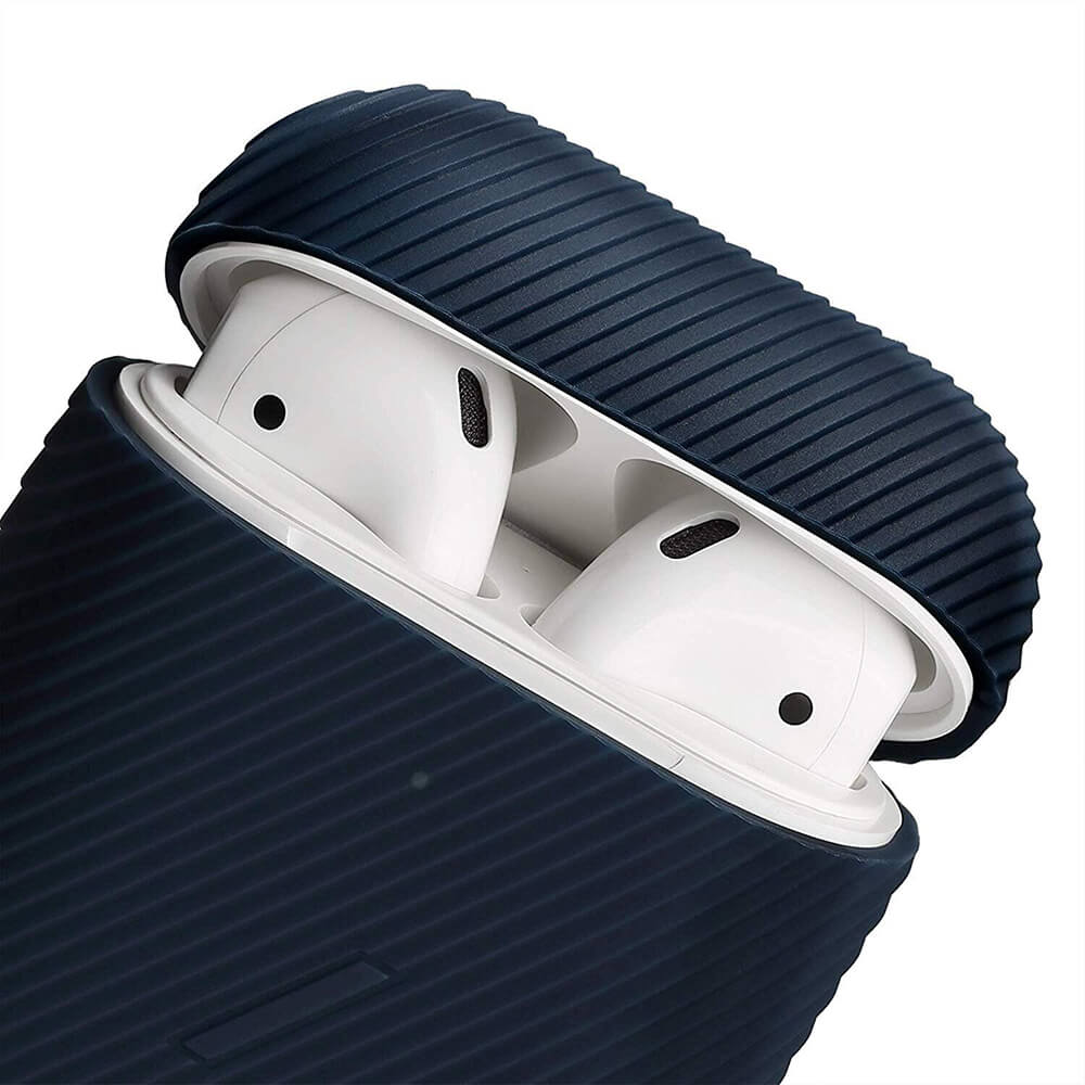 Силиконовый чехол Native Union Curve Case Navy для AirPods 2/1
