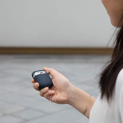 Силиконовый чехол Native Union Curve Case Navy для AirPods 2/1