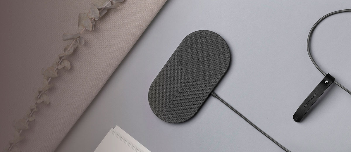 Беспроводная зарядка 2 в 1 для iPhone/AirPods Native Union Drop XL