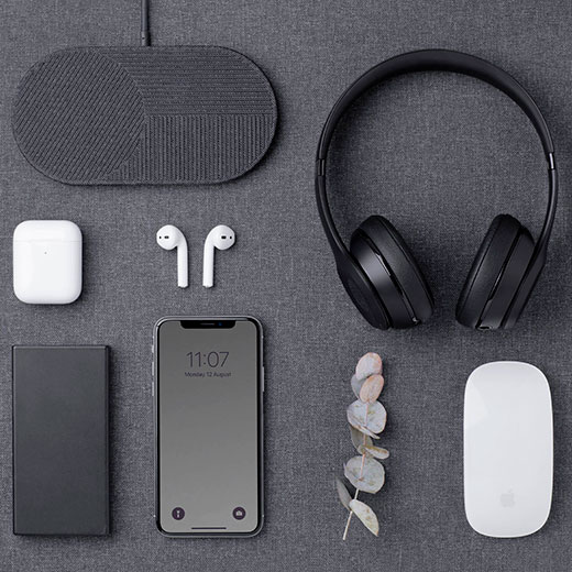 Беспроводная зарядка 2 в 1 для iPhone/AirPods Native Union Drop XL