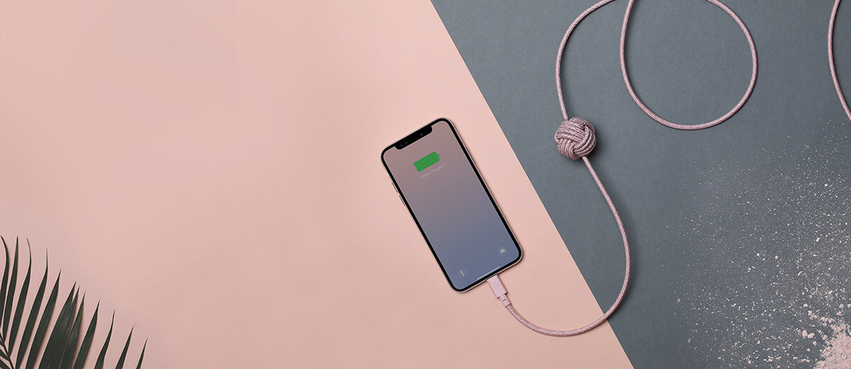 Зарядный кабель Native Union Night Cable USB-A to USB-C Indigo 3m
