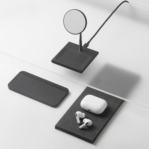 Бездротовий зарядний пристрій Native Union Snap 2 in 1 MagSafe для iPhone | AirPods