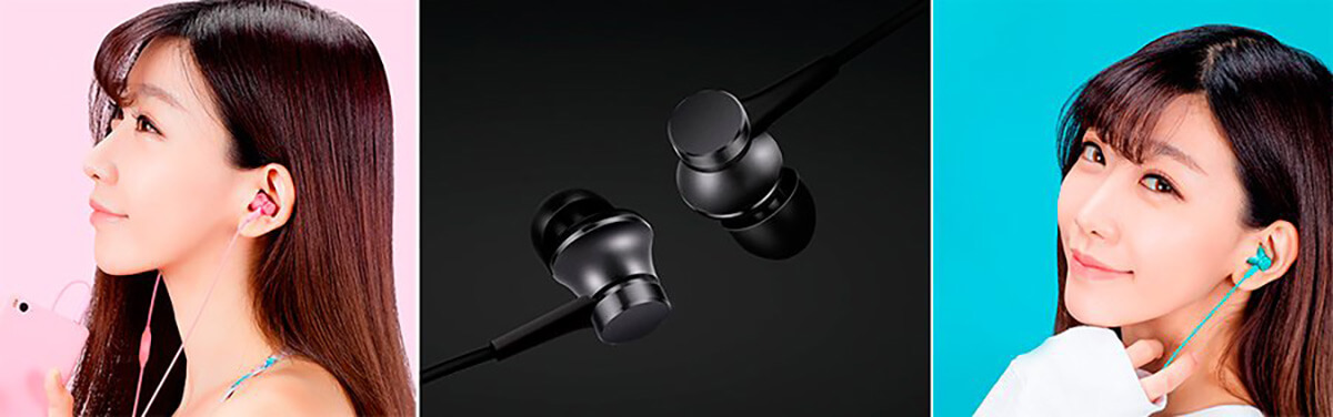 Наушники с микрофонном Xiaomi Mi Piston Fresh Bloom