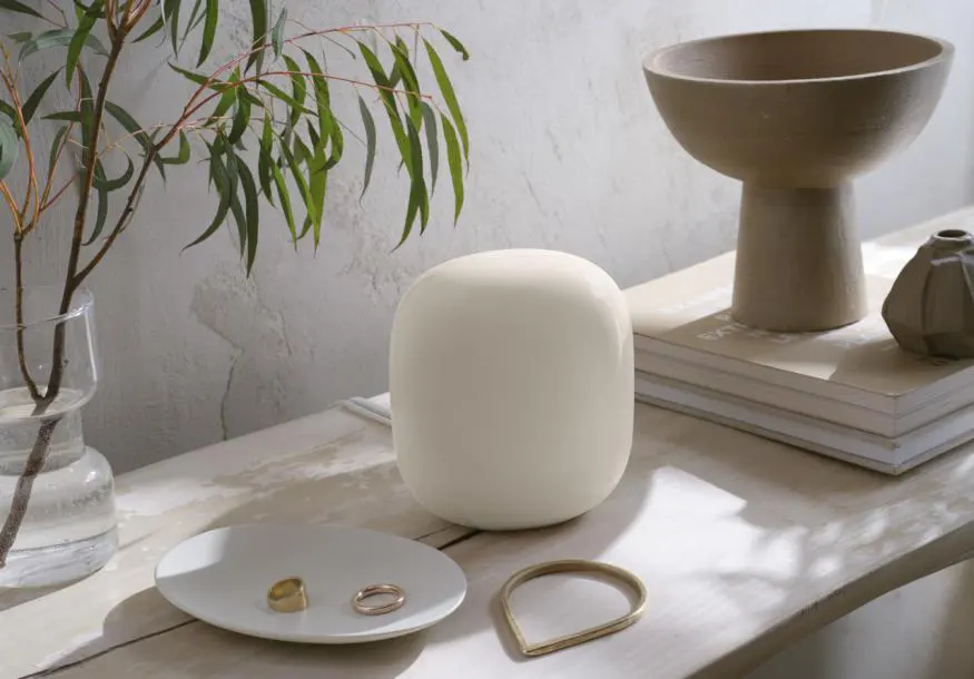 Быстрый Wi-Fi роутер Nest Wifi Pro Router с поддержкой Wi-Fi 6E Snow (1-pack) 
