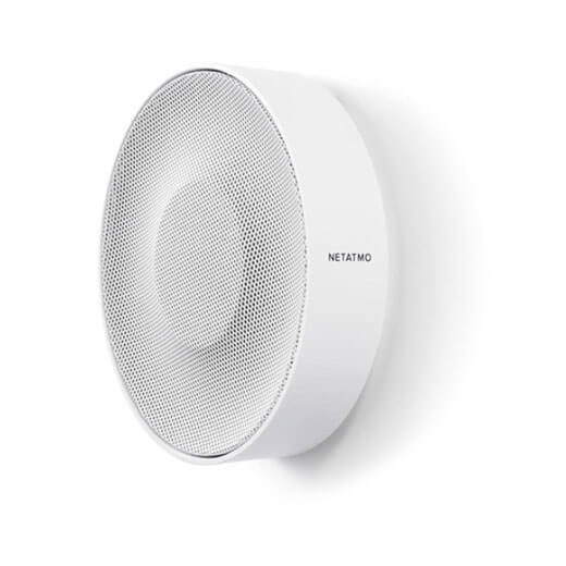 Бездротова домашня сирена Netatmo Smart Indoor Siren Apple HomeKit здатна самозащіщатся