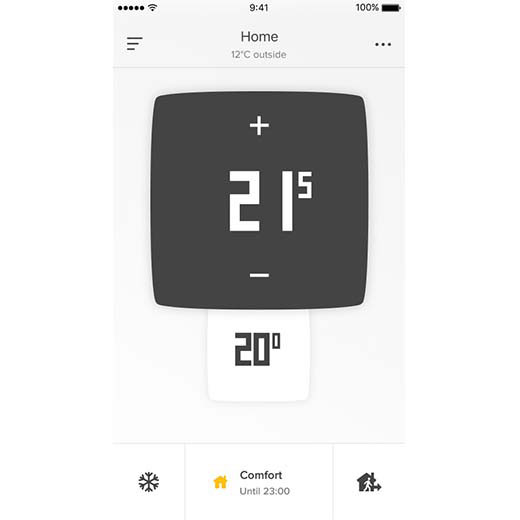 Комплект регулирующих радиаторных термоклапанов NETATMO Smart Radiator Valves Starter Kit