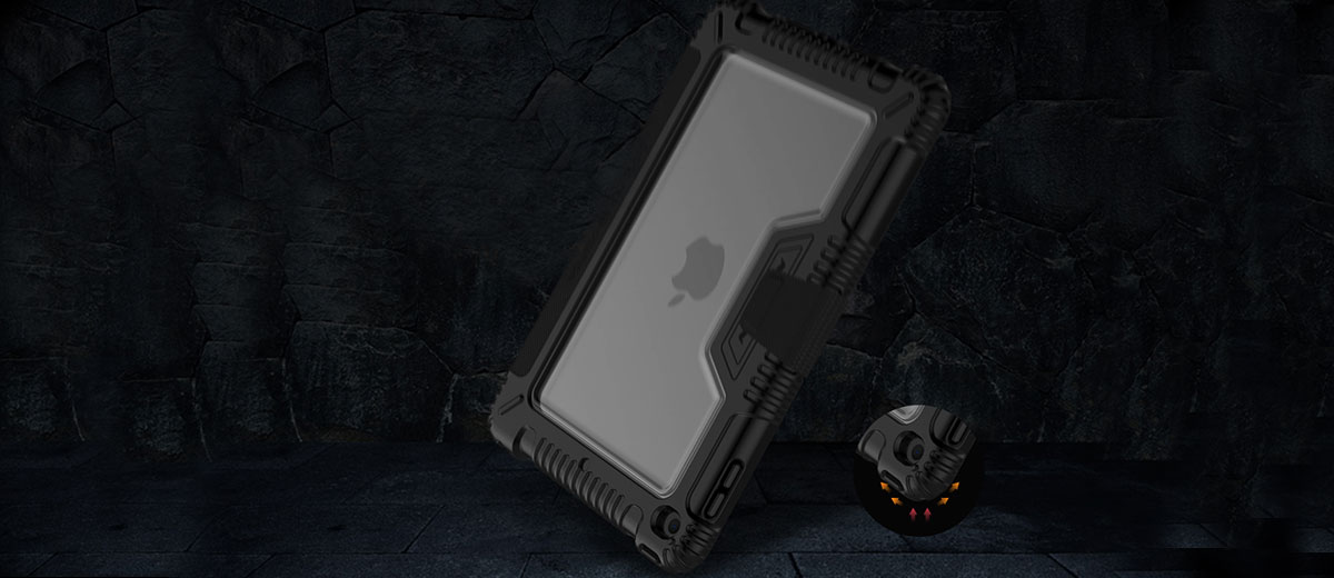 Противоударный чехол-книжка Nillkin Bumper Leather Case для Apple iPad Mini 2019/iPad Mini 4