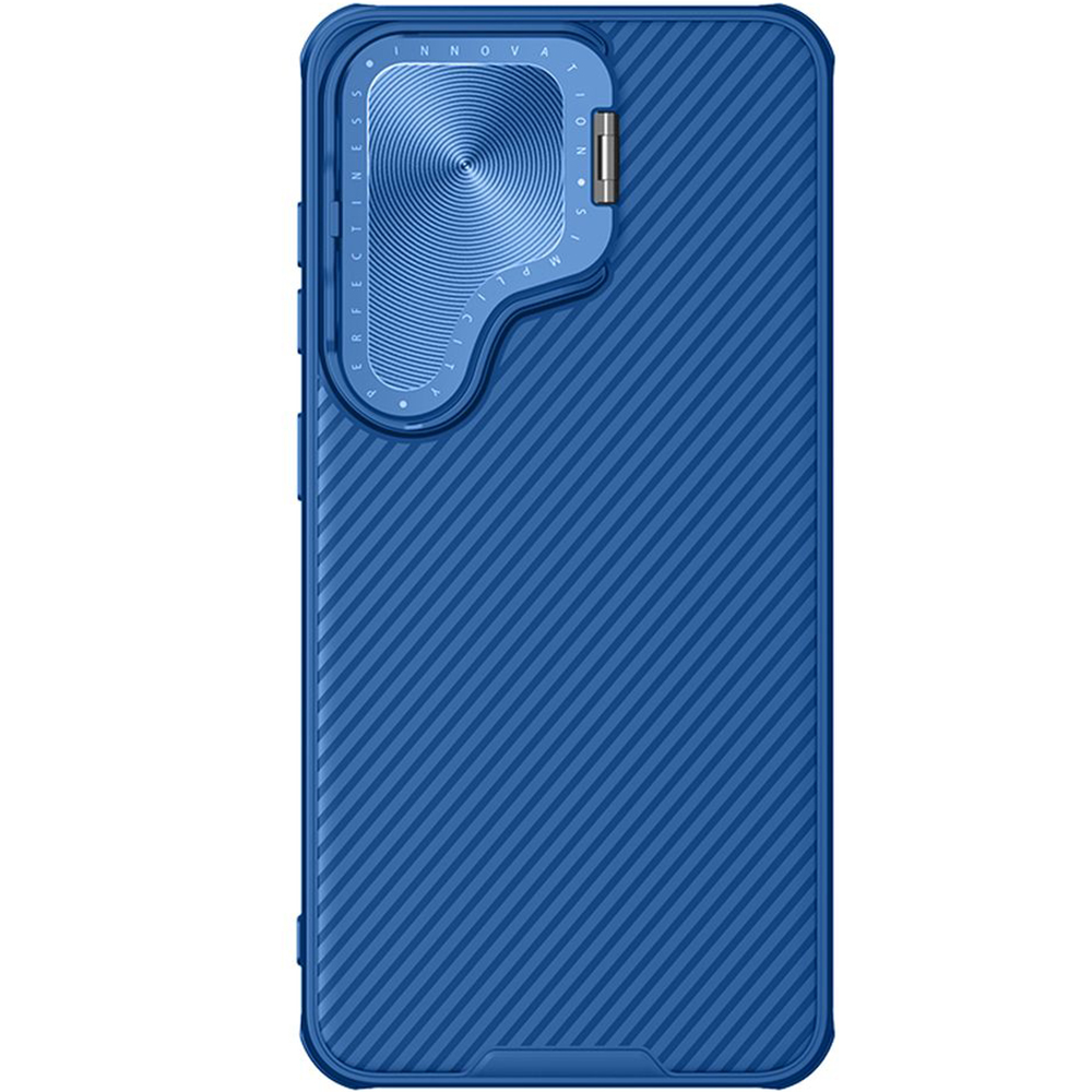 Чохол з захистом камери та MagSafe Nillkin CamShield Prop Magnetic для Samsung Galaxy S24 Plus, синій