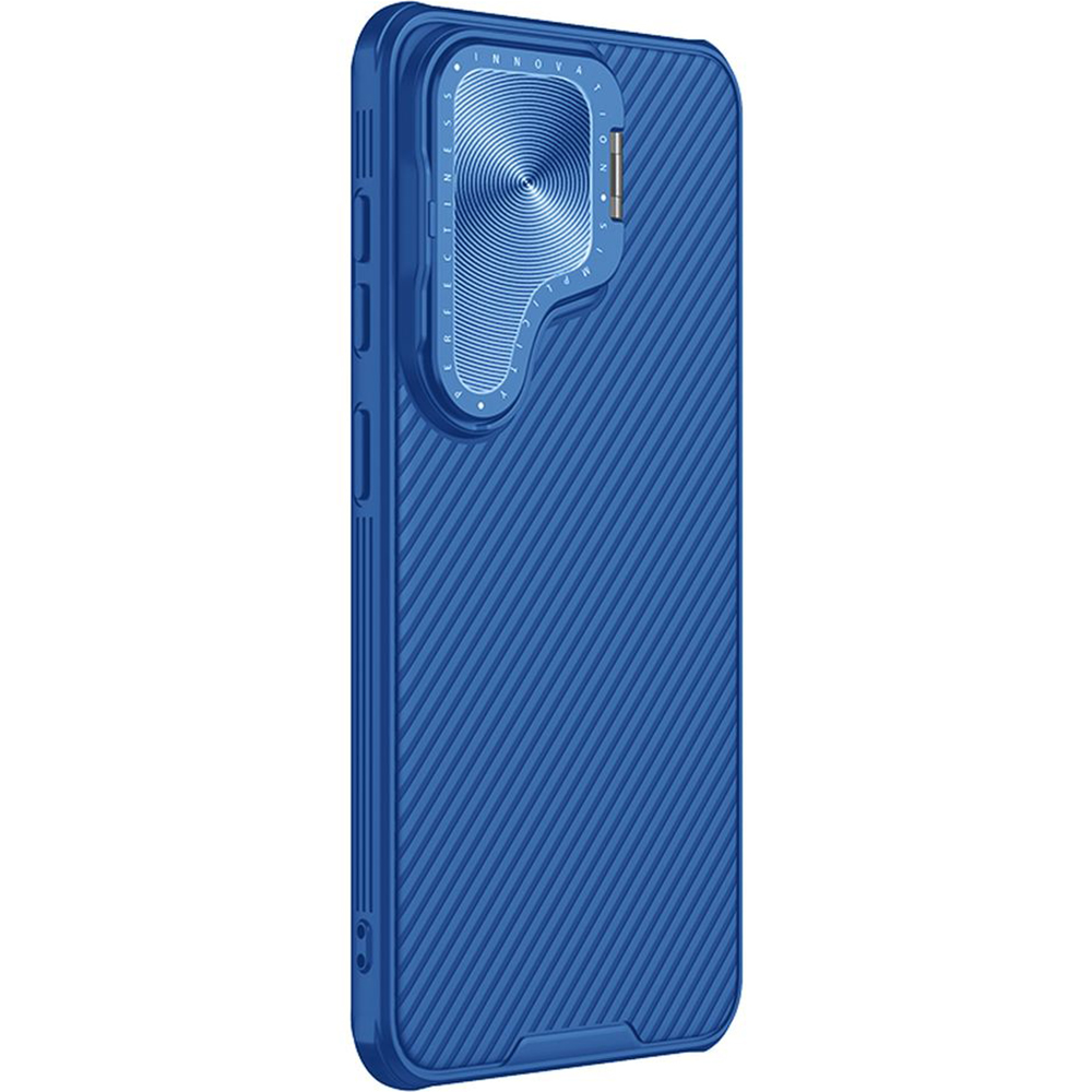 Функціональний чохол з MagSafe Nillkin CamShield Prop Magnetic для Samsung Galaxy S24 Plus, синій