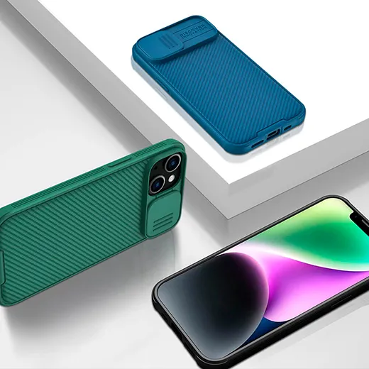 Захисний чохол Nillkin CamShield Pro Case Black для iPhone 14 | 13