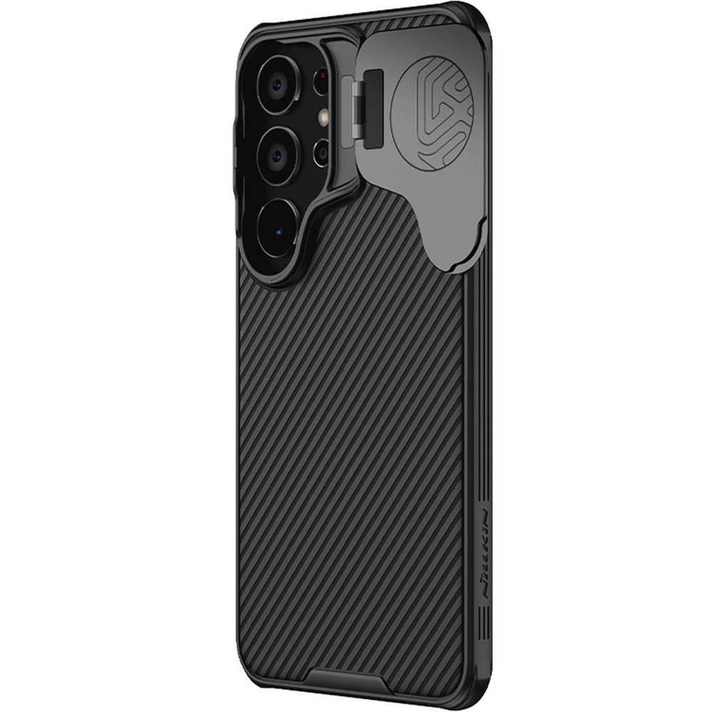 Чохол з захистом камери та MagSafe Nillkin CamShield Prop Magnetic для Samsung Galaxy S24, чорний