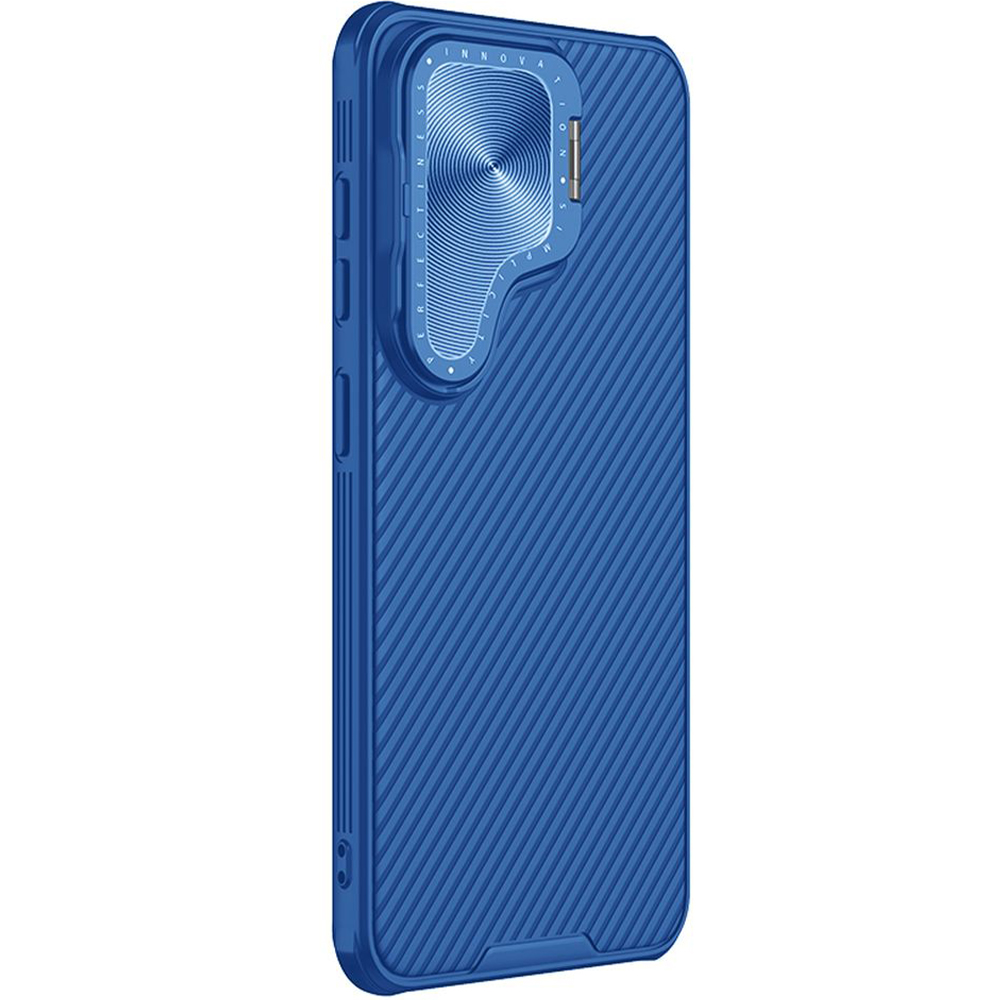 Чохол з захистом камери та MagSafe Nillkin CamShield Prop Magnetic для Samsung Galaxy S24, синій