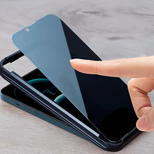 Защитное стекло Nillkin Guardian Full Сoverage Privacy Tempered Glass 0.33mm Black для iPhone 14 Plus | 13 Pro Max цена