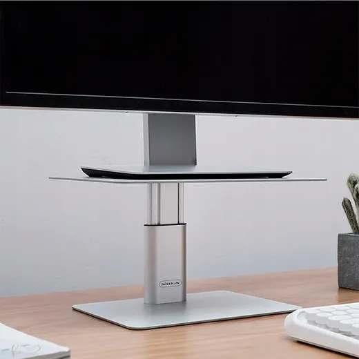 Подставка для монитора Nillkin HighDesk Adjustable Monitor Stand Silver с регулировкой высоты