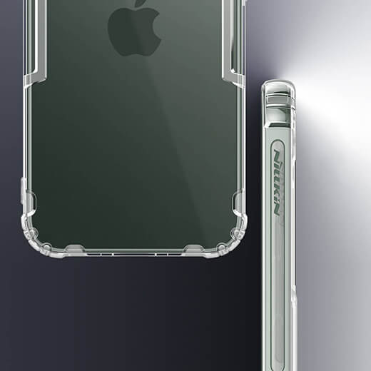 Прозорий силіконовий чохол Nillkin Nature TPU Case White для iPhone 12/12 Pro