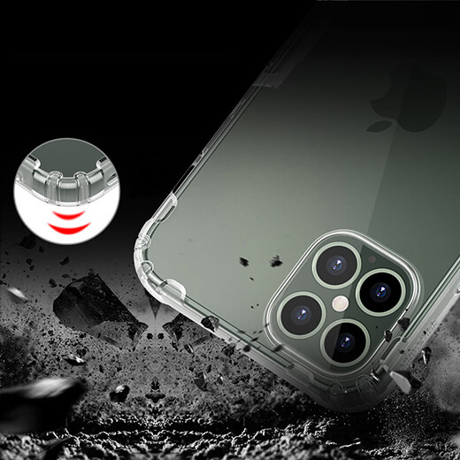 Прозорий силіконовий чохол Nillkin Nature TPU Case для iPhone 12 Pro Max