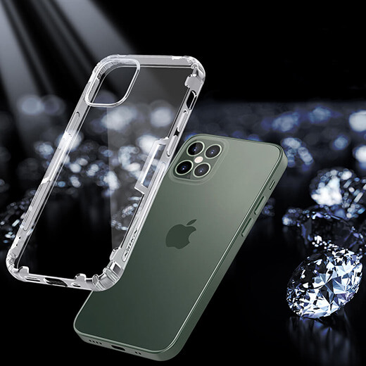 Прозорий силіконовий чохол Nillkin Nature TPU Case White для iPhone 12/12 Pro