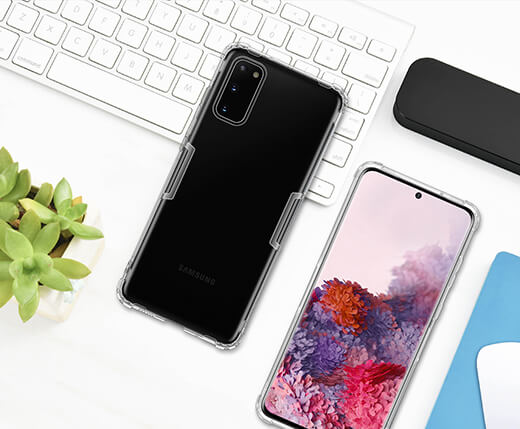 Прозрачный защитный чехол Nillkin Nature TPU Case для Samsung Galaxy S20 /S20 5G