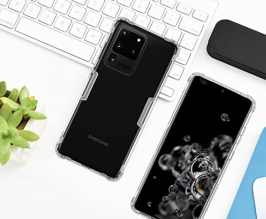 Прозорий захисний чохол Nillkin Nature TPU Case для Samsung Galaxy S20 Ultra /S20 Ultra 5G Gray 