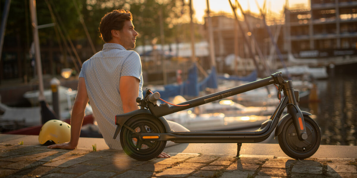 Купить электросамокат Ninebot KickScooter by Segway F30E