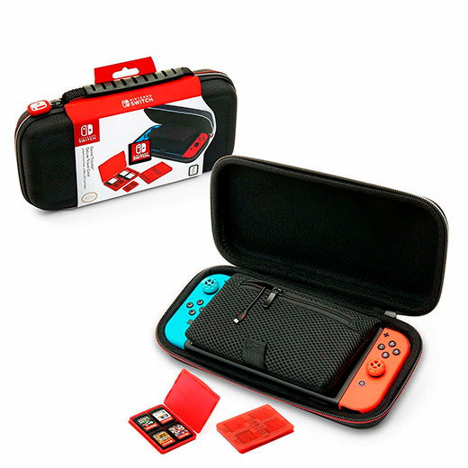 Чохол із еллегантним дизайном Nintendo Switch Travel Case Black купити