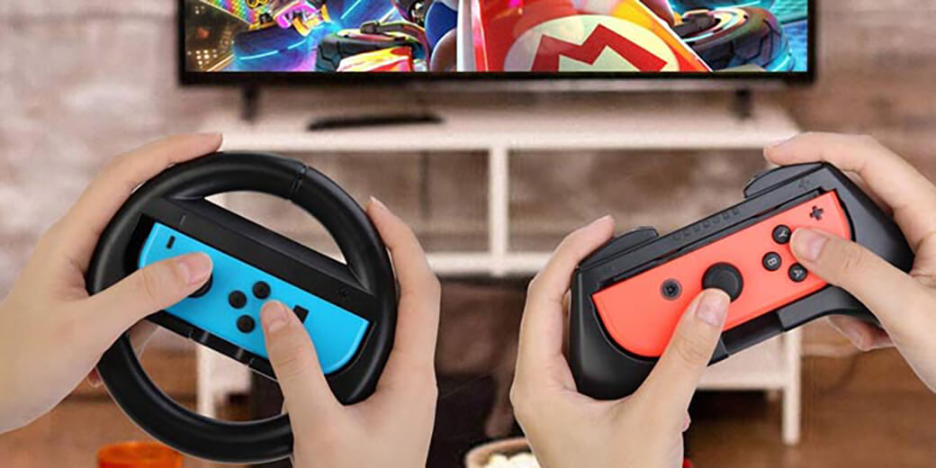 Кермо для геймпада Nintendo Switch Joy-Con Wheel Pair купити