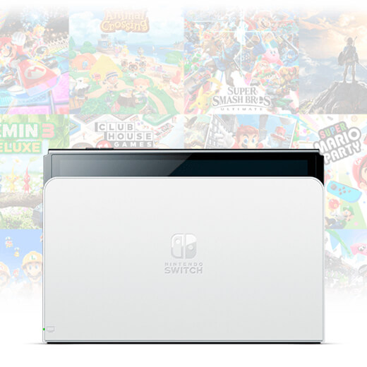 Купити ігрову приставку Nintendo Switch Console OLED-Model with Jon-Coy White 64GB