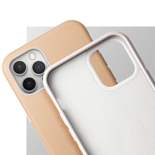 Кожаный чехол Nomad Rugged Case Horween Leather Natural для iPhone 12 Pro Max