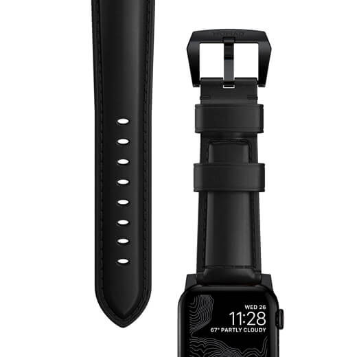 Шкіряний ремінець Nomad Traditional Strap для Apple Watch Series SE | 6 | 5 | 4 | 3 | 2 | 1 44mm | 42mm (NM1A41BT00)