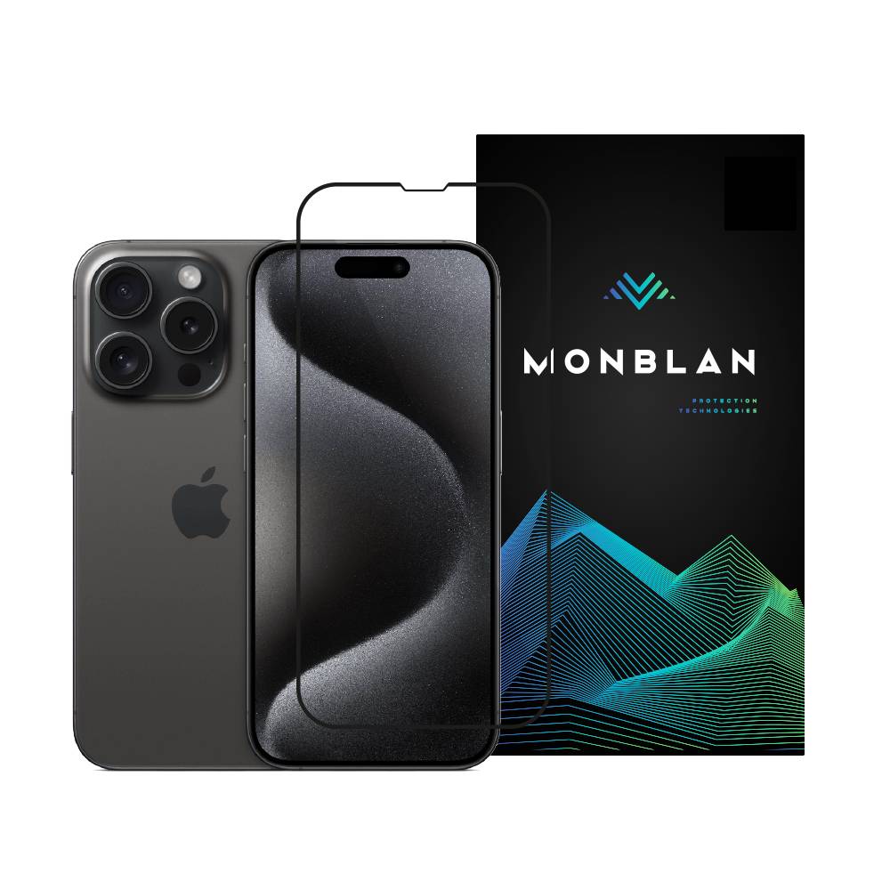 Защитное стекло Monblan Full Cover Glass для iPhone 16 Pro Max