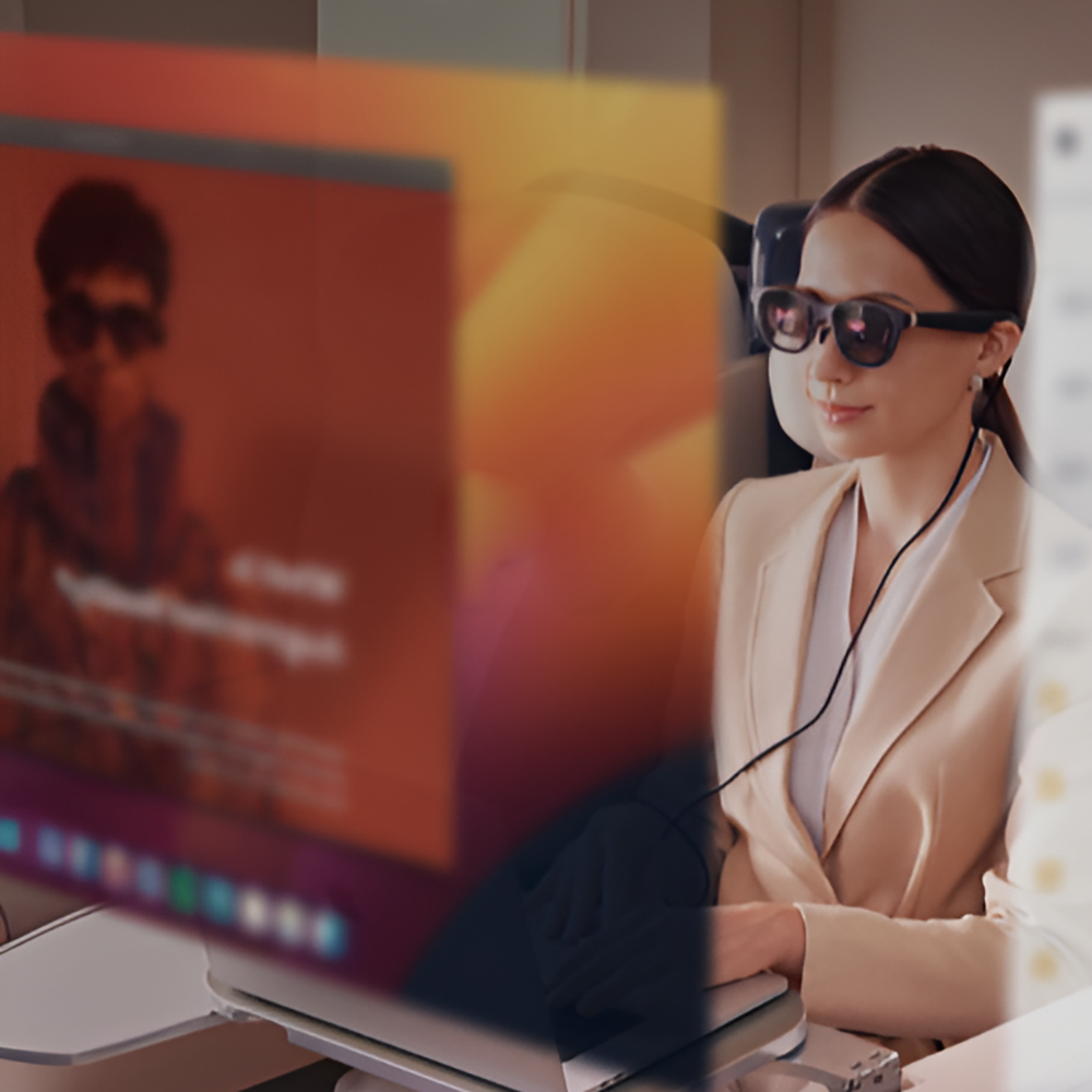 Смарт окуляри Nreal Air дисплей