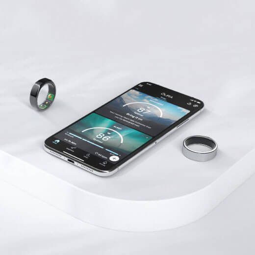 Смарт-кольцо Oura Ring Balance Black с акселерометром