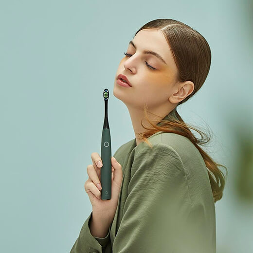 Ультразвуковая электрическая зубная щетка Xiaomi Oclean Air 2 Electric Toothbrush Green