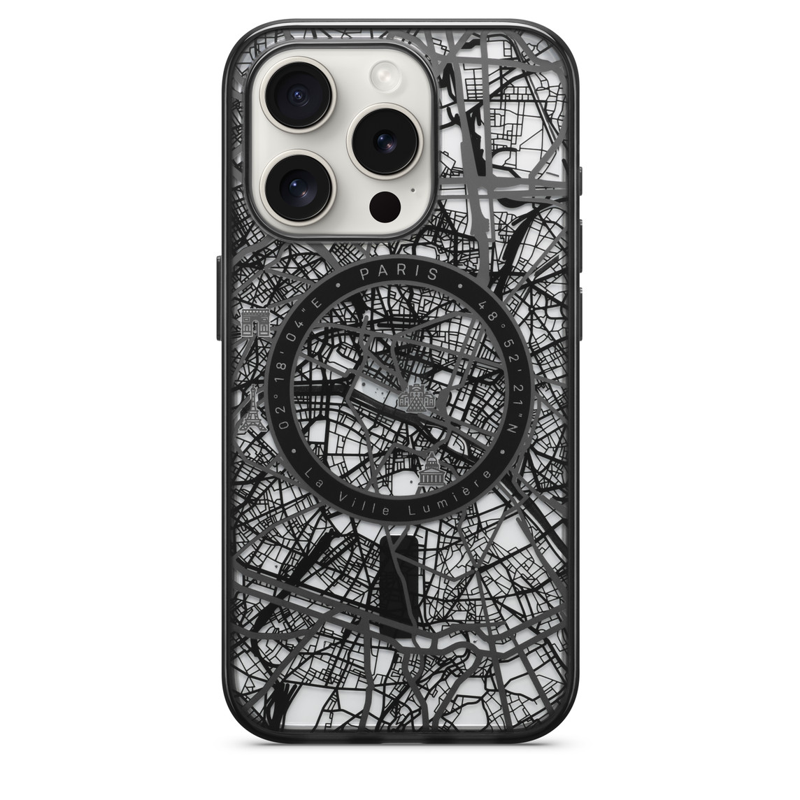 Противоударный чехол OtterBox Lumen Series Paris для iPhone 15 Pro Max