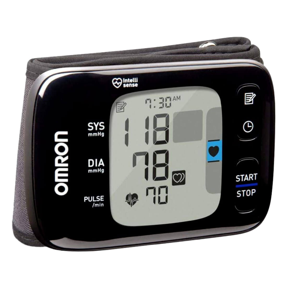 Розумний тонометр для вимірювання тиску Omron 7 Series Wireless Wrist Blood Pressure Monitor здатний підключаться до OMRON Connect