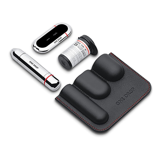 Умный глюкометр One Drop Chrome Blood Glucose Monitoring Kit